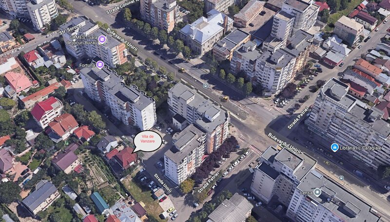 Buzau, bulevardul Unirii,